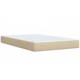  Krevet box spring s madracem krem 120 x 190 cm od tkanine | shoptok.hr