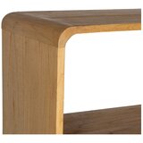 Ixia Biblioteka od masivne indijske lipe u prirodnoj boji 90x150x40 cm Lysa – | shoptok.hr