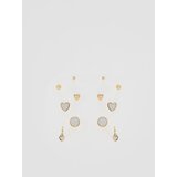Reserved EARRINGS - bijela | shoptok.hr
