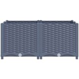  Povišena gredica 80x80x38 cm od polipropilena | shoptok.hr