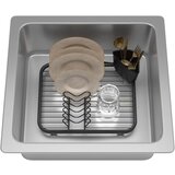 Umbra Crni željezan ocjeđivač za posuđe 36x28 cm Sinkin – | shoptok.hr