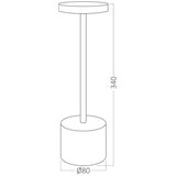 Bb Link STONA LED PUNJIVA LAMPA CCT DIMABILNA LUXE BELA BRAYTRON | ePonuda.com