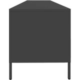 vidaXL TV ormarić crni 202x39x43,5 cm hladno valjani čelik | shoptok.hr