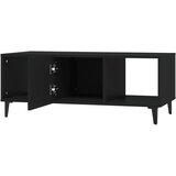  Stolić za kavu crni 102x50x40 cm od konstruiranog drva | Eponuda.com