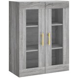 Maison Chic Stenska omarica - Zidna omarica siva sonoma 69,5x34x90 cm iu1207, (22062894) Cene