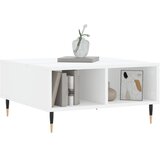  Stolić za kavu bijeli 60 x 60 x 30 cm od konstruiranog drva | shoptok.hr