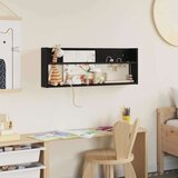  Polica za časopise Crni hrast 80 x 12 x 30 cm Konstruirano drvo | shoptok.hr