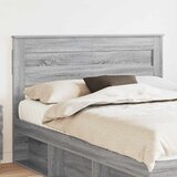 vidaXL uzglavlje s uzglavljem siva sonoma 140 cm konstruirano drvo | shoptok.hr