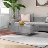 vidaXL Klubska mizica betonsko siva 90x60x31 cm iverna plošča Cene
