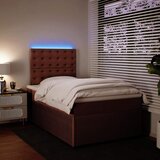 Box spring krevet s madracem ružičasti 120 x 200 cm baršunasti | shoptok.hr