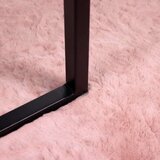  Faux Rabbit Fur Rug Olite Ružičasta 100 x 200 cm Poliester | shoptok.hr