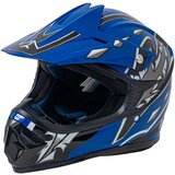  Motociklistička kaciga Enduro L - plava | shoptok.hr