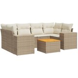  7-dijelni set vrtnih sofa od poliratana s jastucima bež | shoptok.hr