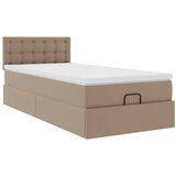  Okvir kreveta s madracem cappuccina 90x200cm umjetna koža | shoptok.hr