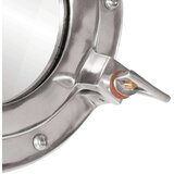  Zidno ogledalo Ø 38 cm od aluminija i stakla | shoptok.hr