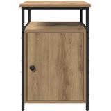  Noćni ormar s ladicama 2 pcs hrast artisan Konstruirano drvo | shoptok.hr