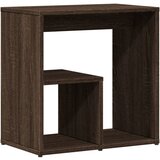 Furnova Stranska mizica rjav hrast 50x30x50 cm inženirski les, (21913219) | Shoptok.si