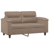  3-dijelni set sofa s jastucima boja cappuccina od umjetne kože | shoptok.hr
