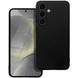  Gumijasti / gel etui Matte za Samsung Galaxy S25 FE - črni Cene