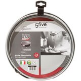 Five KALUP ZA TORTU SIGNATURE 25,2X25,2X7,2CM METAL CRNA Slike