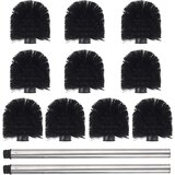 BOHANER Set WC Ščetk 10 Nadomestnih Glav+2 Ročaja | Shoptok.si