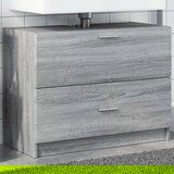  The Living Store Omarica za umivalnik siva sonoma 78x37x59 cm inženirski les - Omarica Za Umivalnik, (21486344) | Shoptok.si