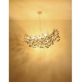 Globo 64138H3S - Luster na sajli QUEENA 10xE14/40W/230V srebrna | Eponuda.com