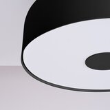 Sollux Črna stropna svetilka ø 30 cm Blacko – | Shoptok.si