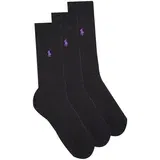 Polo Ralph Lauren ASX91-MERCERIZED-SOCKS-3 PACK Crna