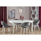Xtra furniture Raztegljiva jedilna miza Florian - bela, (20476442)
