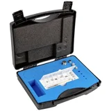 Set utega 303-024, OIML klasa E1, nazivna vrijednost 1 mg - 50 g, gumb, polirani nehrđajući čelik, u plastičnoj ku