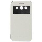  Preklopni ovitek / etui / zaščita Mercury WOW Bumper View Case za Samsung Galaxy Core 2 - beli | Shoptok.si
