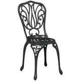 Bistro set za vrt 3 pcs Crna Aluminij | shoptok.hr