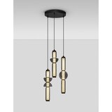 Nova Luce Siva staklena LED viseća svjetiljka s mogućnosti zatamnjivanja ø 38 cm Ulon – | shoptok.hr