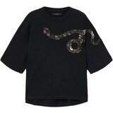 AllSaints Majica 'AMELIE' zlata / črna / srebrna | Shoptok.si