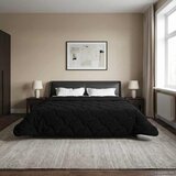  Zimska pokrivača Crna 200 x 200 cm Mikrofibra i teddy flis Cijene