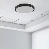  plafonska lampa benedykt 2xE27/20W/230V prečnik 33 cm crna | Eponuda.com