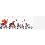 Olimp Sport Tricikl Playtime 413 RELAX sa rotirajućim sedištem - Plavi | ePonuda.com