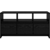  TV komoda 102 x 37,5 x 52,5 cm Crni hrast Konstruirano drvo | shoptok.hr