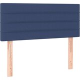vidaXL Krevet s oprugama i madracem plavi 90 x 200 cm od tkanine | shoptok.hr