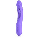 Good Vibes Only Vibrirajući dildo sa stimulatorom G-točke - Flax | shoptok.hr