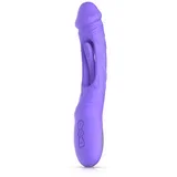Vibrirajući dildo sa stimulatorom G-točke - Flax
