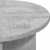  Bocni stol Betonska siva Ø 39 x 38 cm Konstruirano drvo | Eponuda.ba
