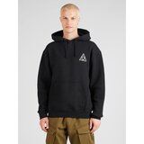 Huf Majica črna / bela | Shoptok.si