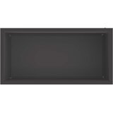  Vrtna posuda za sadnju s LED svjetlom Crna 50 x 100 x 48 cm Slike