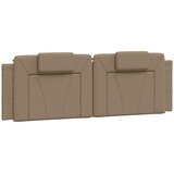  Jastuk za uzglavlje Viana boja cappuccina 160 cm od umjetne kože | shoptok.hr