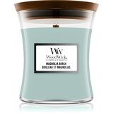 WoodWick Magnolia Birch mirisna svijeća s drvenim fitiljem 275 g cijene