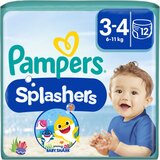 Pampers Splashers 3-4 kopalne plenice za enkratno uporabo 6-11 kg 12 kos | Shoptok.si