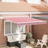 Povlačivi tende Crvena i bijela 300 x 250 cm | Eponuda.ba