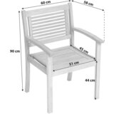 Gardenson Vrtni Stol Cordoba, Masivno | Shoptok.si
